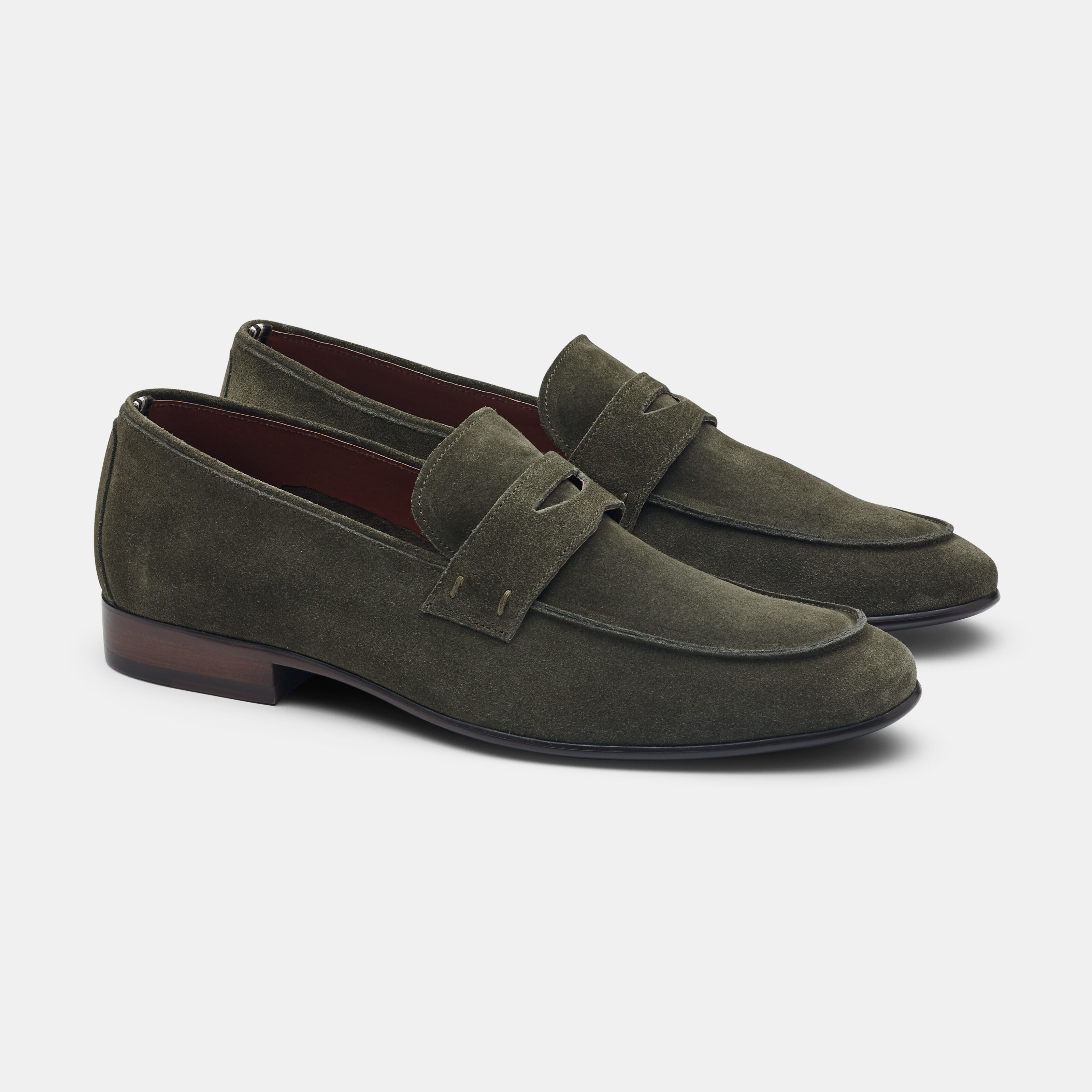Green suede dress shoes discount